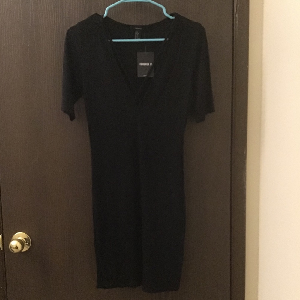 Forever 21 Black Bodycon Dress